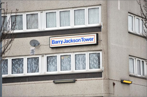 Barry Jackson Tower Before